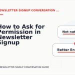 How to Ask for Permission in Newsletter Signup Conversation English